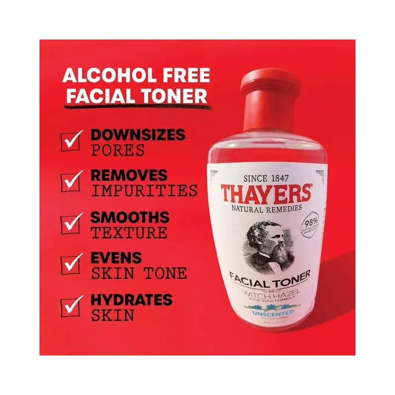 Thayers Witch Hazel Rose Petal Facial Toner, 8.5 fl oz.Select