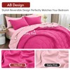 MUXHOMO 5 Pieces Twin Comforter Set, Reversible Bed in a
