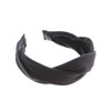 VINGTAINE HK-213-GY- Twist Headband Solid, Elegant, Casual, Mature Style, Hair