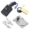 Hiorucet Fireplace Thermostat & Rheostat Variable Speed Control Switch for