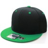 L.O.G.A. Plain Adjustable Snapback Hats Caps Flat Bill Visor -