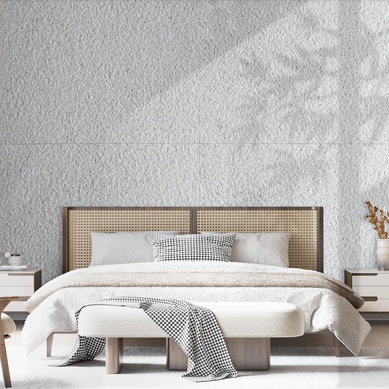 TORURAL 6” x 12” Faux Stone 3D Wall Panels, Clay