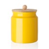Sweejar Ceramic Kitchen Canisters, 28 FLOZ Porcelain Food Storage Jar