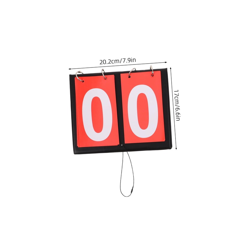 WHAMVOX 2pcs Durable Dual Sided Score Keeper for Basketball Volleyball