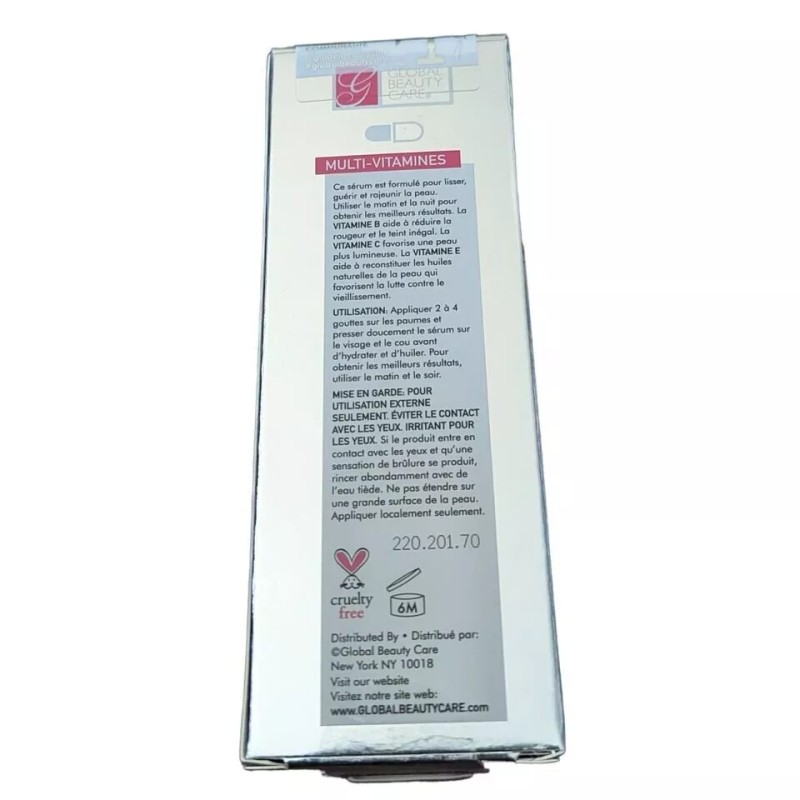 Global Beauty Care 2 Global Beauty Care Multi-Vitamin Serum 1oz