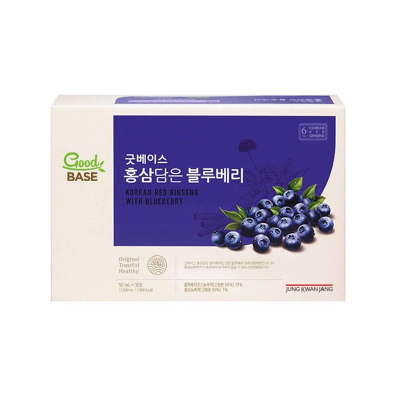 Jeonggwanjang CheongKwanJang Good Base Red Ginseng Blueberry 50ml 30 packets