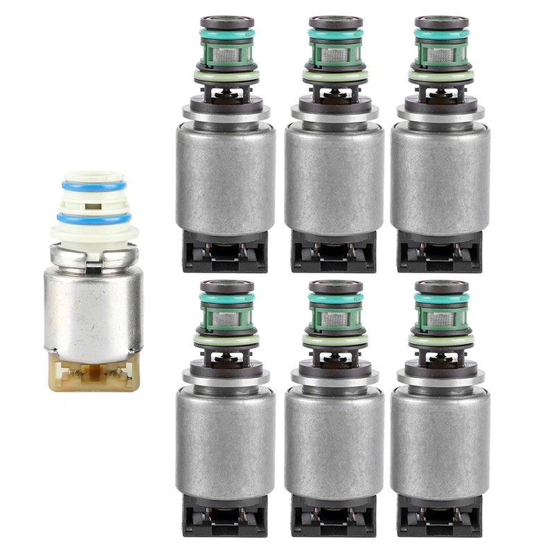 7pcs Transmission Valve Body Solenoid 6R60/6R80 Fit for Ford