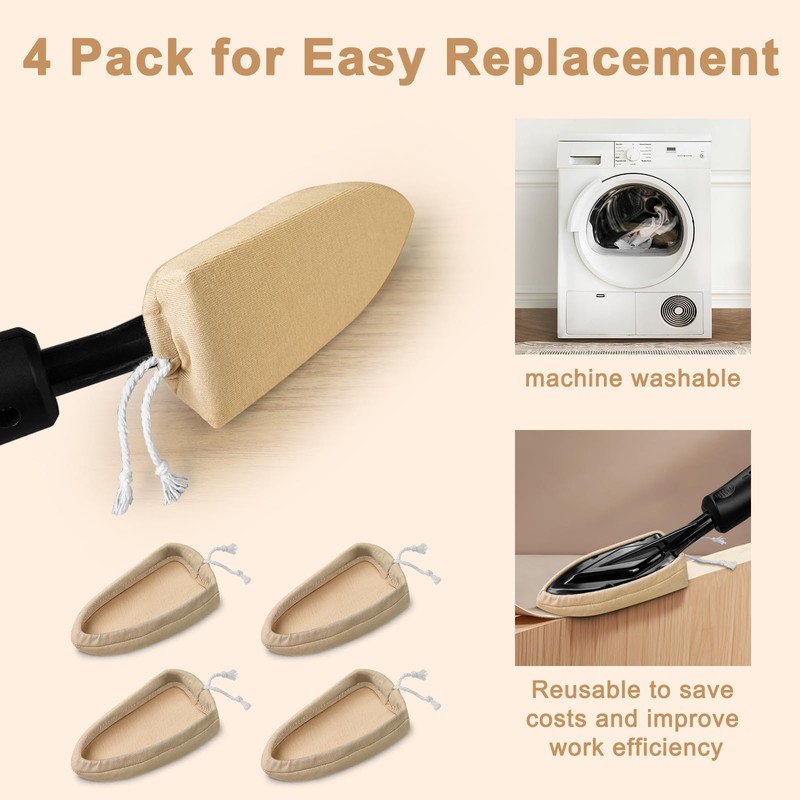 4 Pack Cotton Socks for Edge Banding Iron – Heat-Resistant
