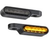 ToXx Motorcycle LED Mini Indicator Custom Short for Handlebar Fitting
