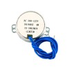 uxcell AC 100-127V 15-18R/Min Round Shaft CCW/CW Direction 4W Synchron