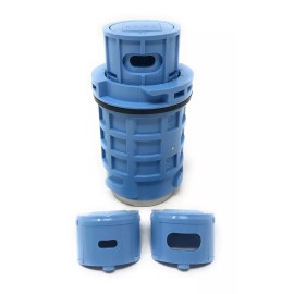 Blue Square Q360 Replacement Swimming Pool Pop Up Head with Nozzles (Blue)