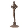 Veronese Design 9 5/8 Inch Saint Benedict Crucifix With Stand