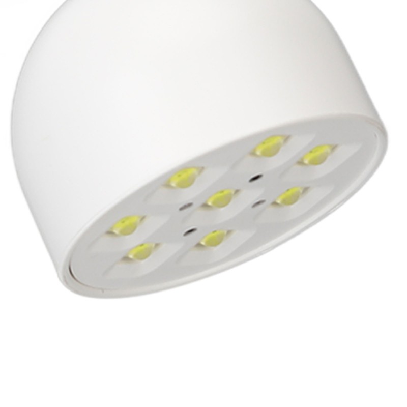 Lotus Shape Nail Lamp 360 Degree Rotatable Infrared Induction Gooseneck
