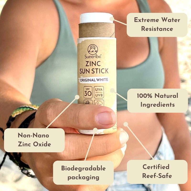 Suntribe Organic Sun Cream - Face & Sport - SPF