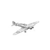 Metal Zone Hawker Hurricane Fighter 3D Jigsaw Puzzle Metal Fighter