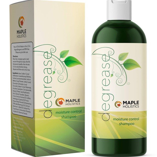 Daily Shampoo for Oily Hair and Oily Scalp Dandruff for Women Men Kids with Itchy Scalp and Greasy Hair Natural Hair Care with Pure Essential Oils Lemon Rosemary Basil Sulfate Free and Color Safe -16
