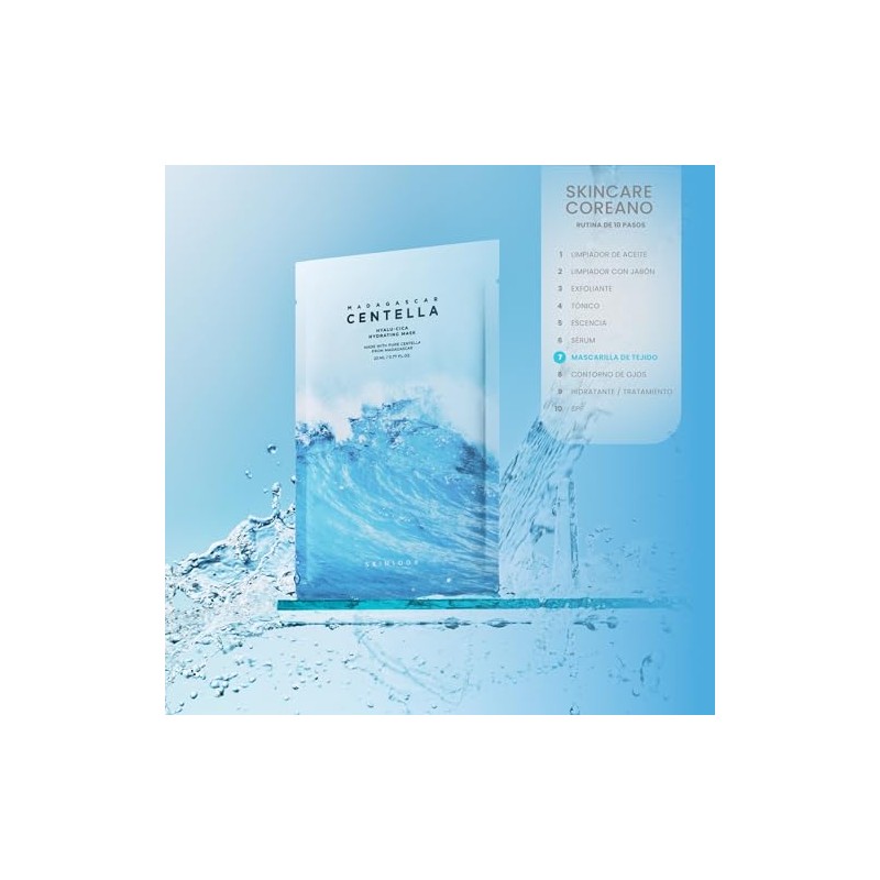 SKIN1004 Madagascar Centella Hyalu-Cica Hydrating Mask 23Ml