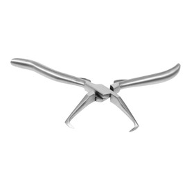 LALAFINA 1 Pair Hair Extension Pliers Stainless Tool for Salon Home Use Compact Design for Accurate Hair Gripping for Bead Removal Extension Application