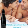 Wicked Sensual Care Aqua Waterbased, Black, 250 ml