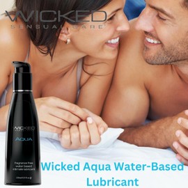 Wicked Sensual Care Aqua Waterbased, Black, 250 ml