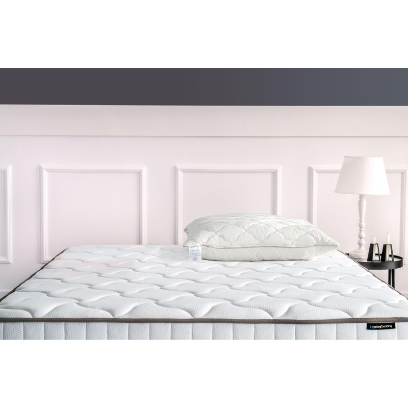 Yatas Bedding Superwashed Wool Pillow, Queen