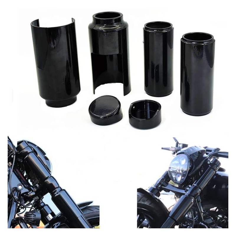 CBCTOC 6 PCS Aluminum Front Full Fork Cover Boot Set