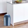 Umbra Blue Mini Waste Can 5L with Swing Lid, Mist,