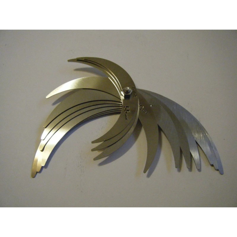 Davis - large radius gage set - 55 mm to