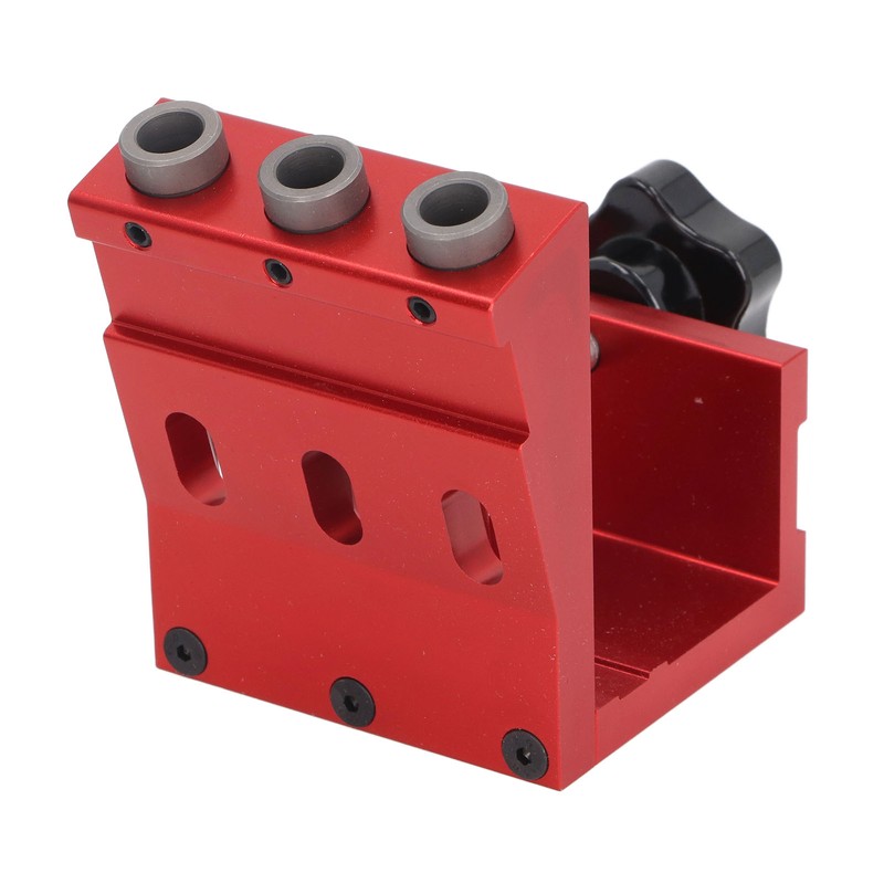 Pocket Hole Jig Set Aluminum Alloy Pocket Dowel Hole Jig