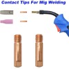 Reboot Mig Welder Consumable Set Mig Torch Contact Tips Gas