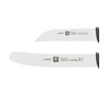 Zwilling Messer Twin Grip 2 teilig, Edelstahl, Silber/Schwarz, 38 x