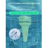 Solar Pool Thermometer with Indoor Display (Green)