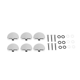 6pcs Guitar Tuning Pegs Tuners, Tuner Machine Head Buttons Replacement for Electric Guitar Bass