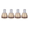 4Pcs Joystick Pusher Control Valve Standard Size Easy Installation Excavator