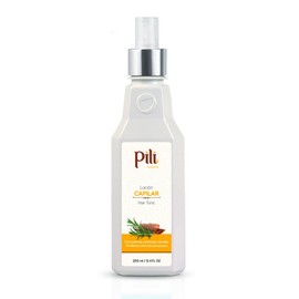 Pili Natural Hair Tonic for men and women. Revitalize, repair, Boost Volume, and Add Shine. Infused with Panthenol, Rosemary, Quinine, Arnica, and Calendula Extracts. Daily Use. 8.4 fl.oz