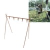 Lightweight Camping Hanging Rack Hook Design Aluminum Alloy Outdoor Camping
