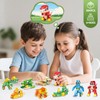 24 Pack Mini 3-in-1 Dinosaur Building Set, Kid's Classroom Gifts