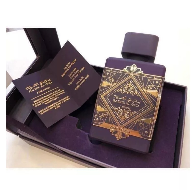 Lattafa Bade’e Al Oud Amethyst EDP 100ml Unisex Perfumes🥇USA 🇺🇸