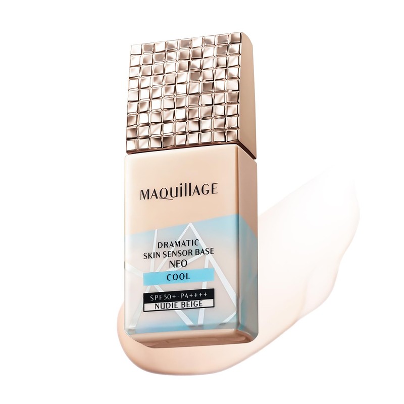 Maquillage Dramatic Skin Sensor Base, NEO, Cool Nude Beige, Makeup