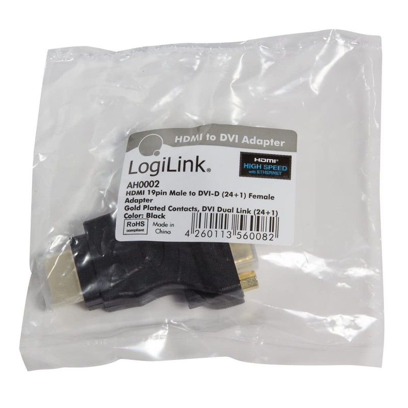 LogiLink DVI Female to HDMI Male Adapter