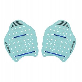 Speedo Unisex-Adult Power Plus Paddle | Swim Training | Hand Paddle, Arctic Glass, XL