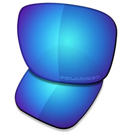 Saucer Premium Replacement Lenses for Oakley Apparition OO9451 Sunglasses High Definition - Glacier Blue Polarized