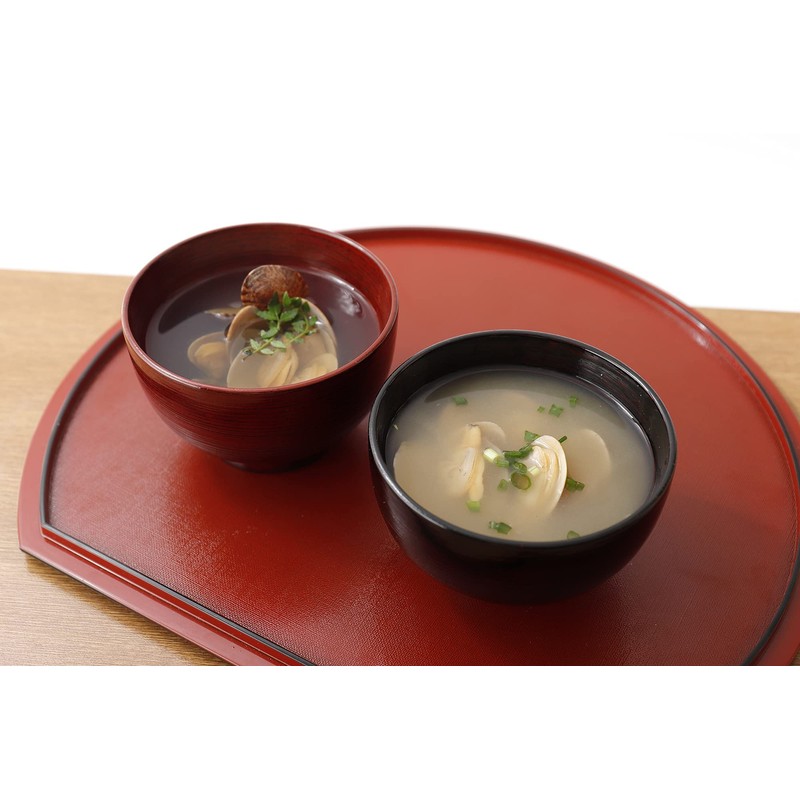 Osaka Choseido Dishwasher Safe Wooden Soup Bowl Yamanaka Lacquer Diameter