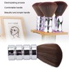 Barber Neck Duster Brush Soft Gentle Electroplating Process Professional Neck