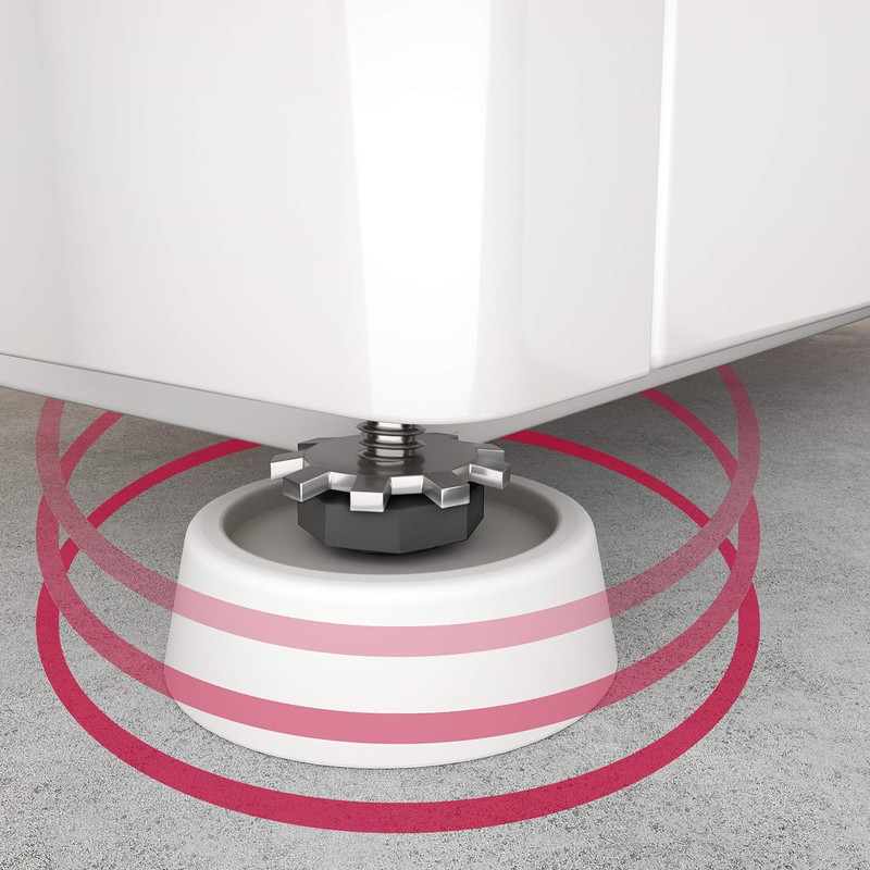 sossai® Pulsar washing machine vibration damper, vibration damper, pack of