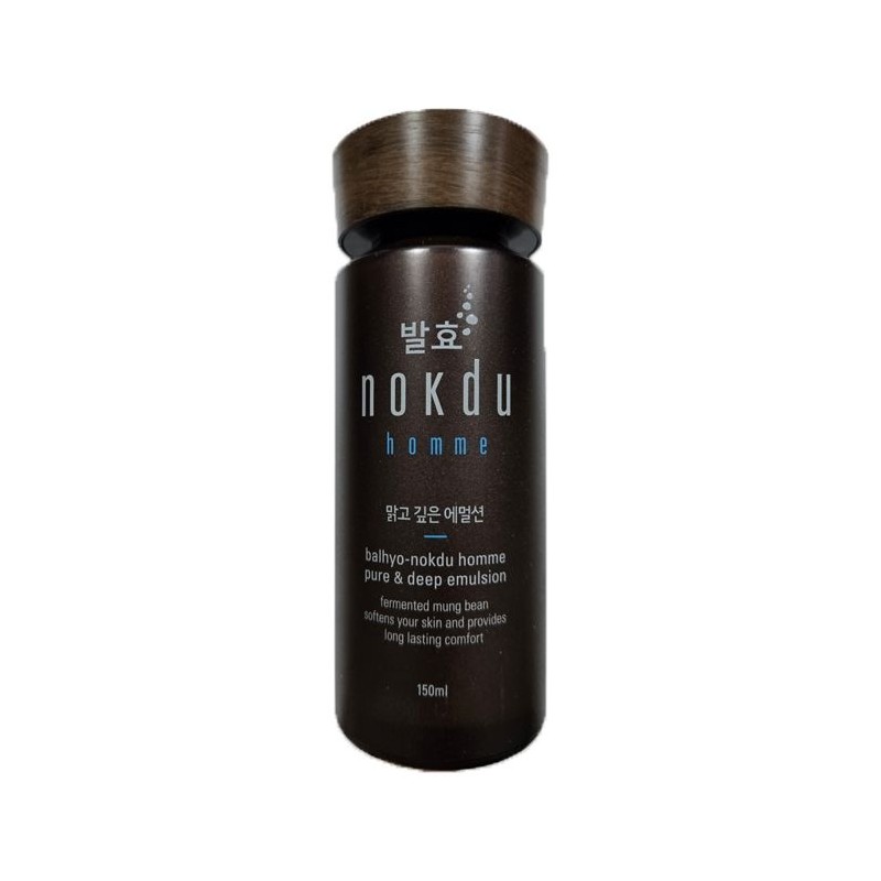 코리아나 Koreana Fermented Mung Bean Homme Clear and Deep Emulsion