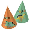 Folat 68328 Cappelli Carta Dino Roars - 6 pezzi
