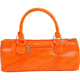 Primeware Serpentes Wine Clutch, Orange