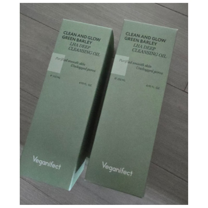 Vegan Effect Green Barley Deep Cleansing Oil Laha Dead Skin