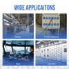 PIONFYNES 20PCS PG16 Cable Gland Waterproof Adjustable 10-14mm/0.39-0.55inch Nylon Cable